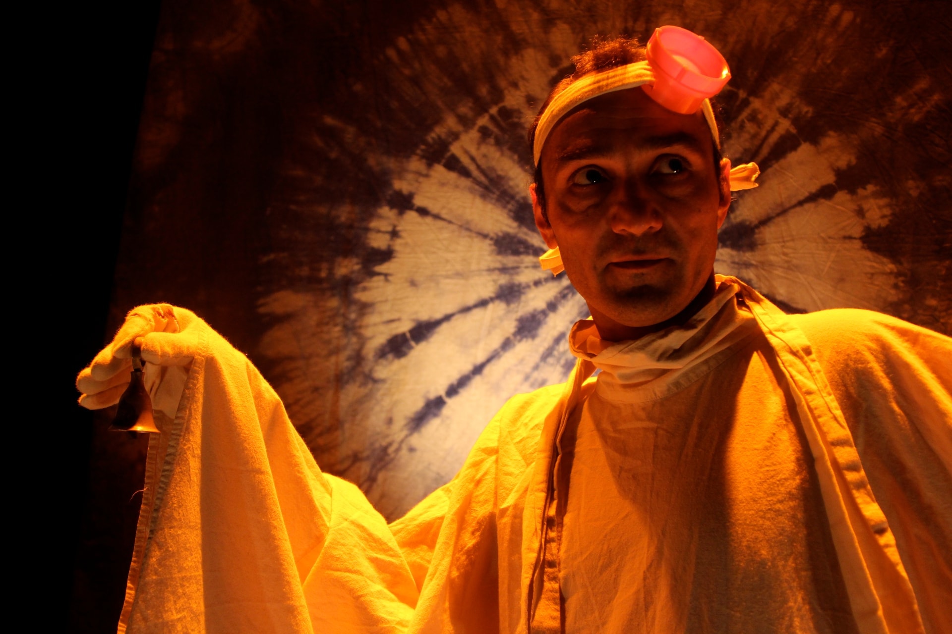 Frank BETERMIN dans le rôle du Spectre, Hamlet de Shakespeare, mise en scène S. Limbvani