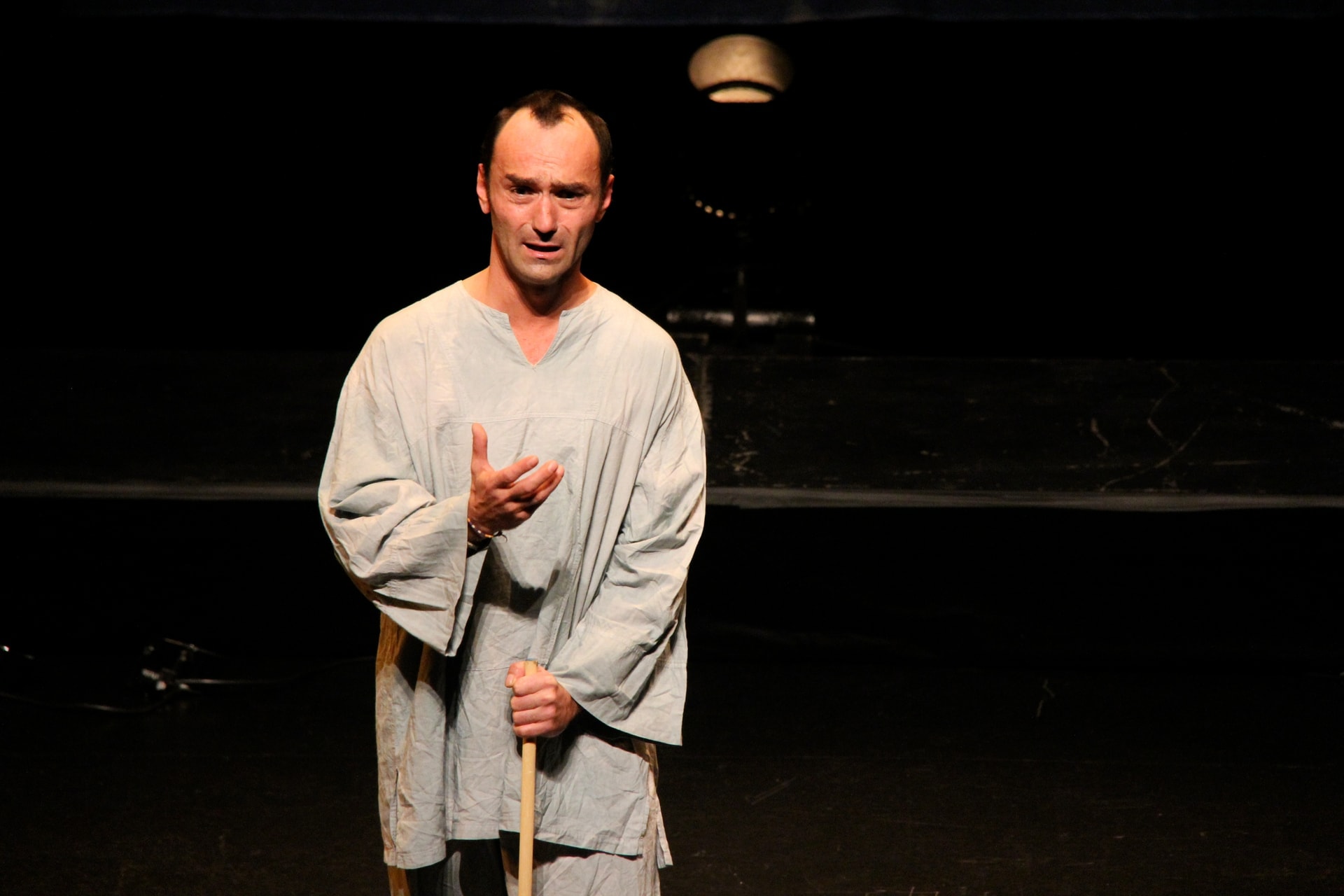 Frank BETERMIN sur scène dans Hamlet de Shakespeare